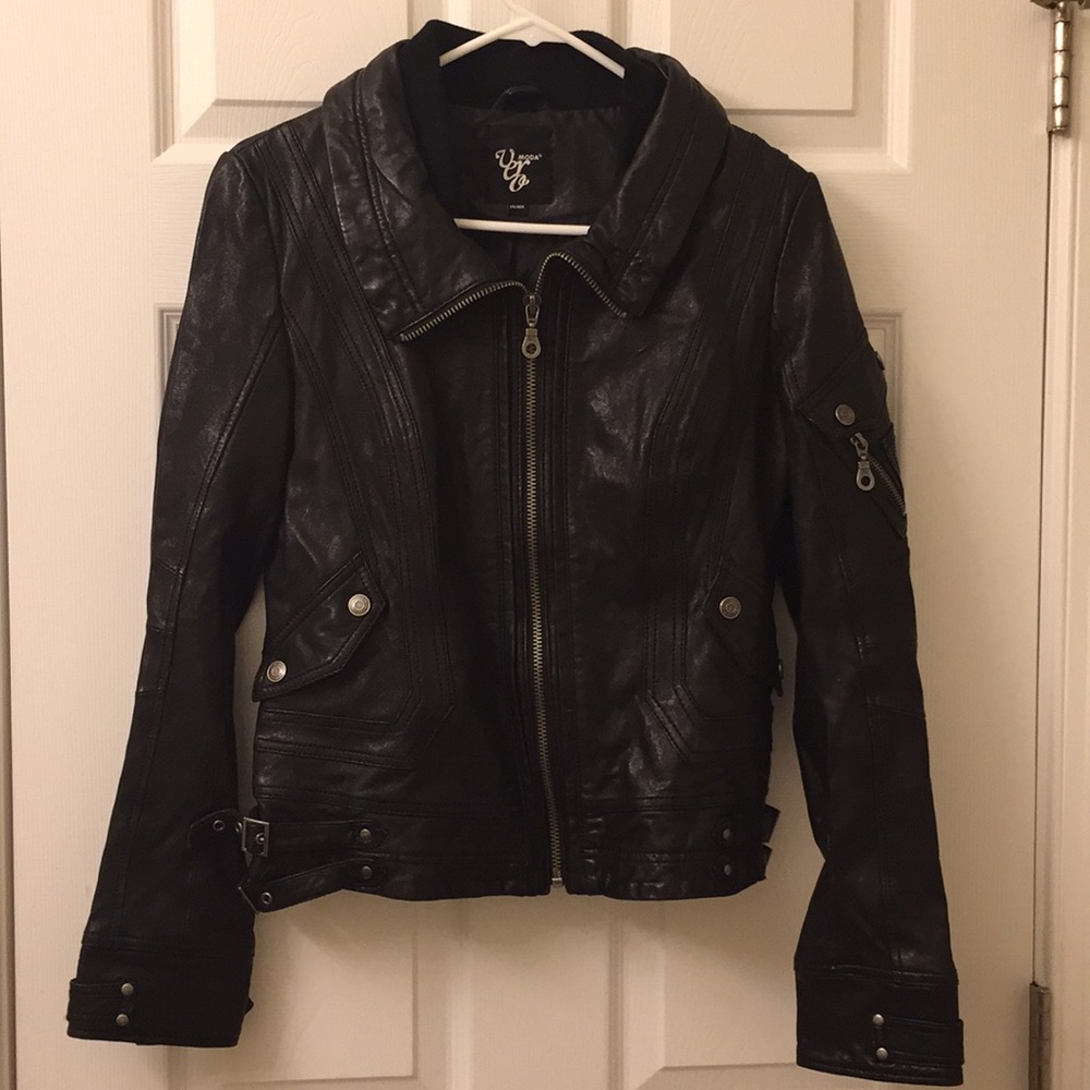 Leather jacket